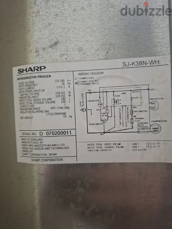 sharp refrigerator good working64360435939585122
