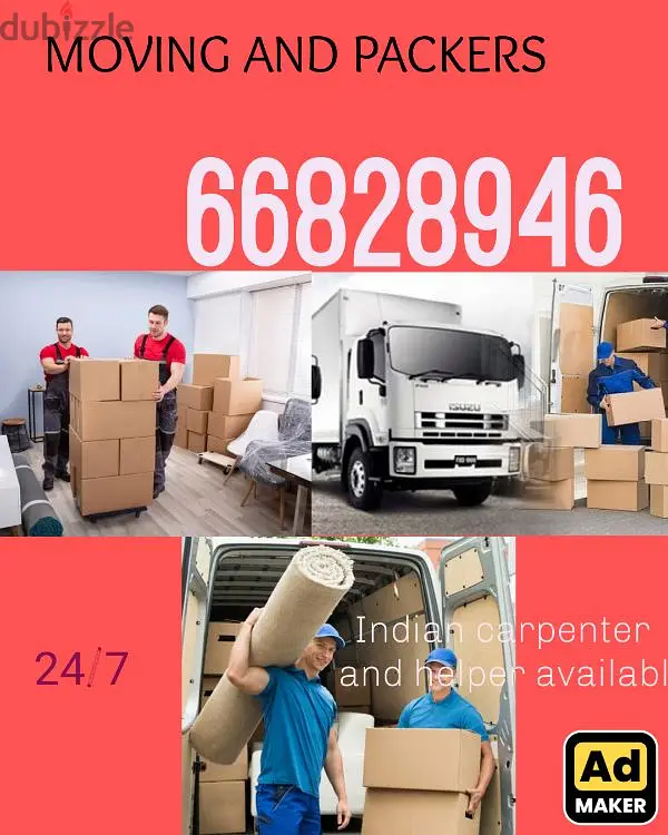 Indian half lorry shifting service in Kuwait