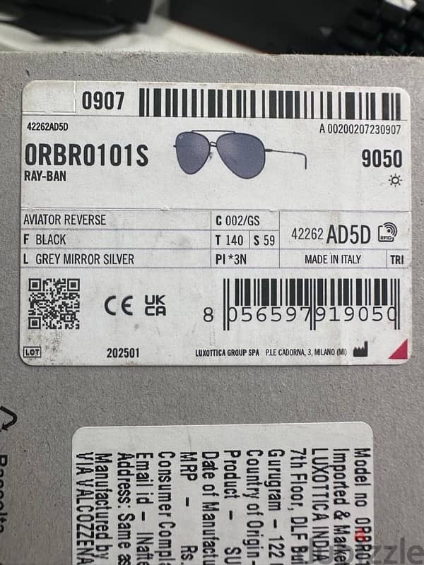 Orginal Rayban Sunglasses for Sale (New) 18