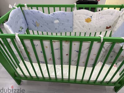 Ikea crib for sale. used 1 month. Suitable up to 4 years of age. 69903192