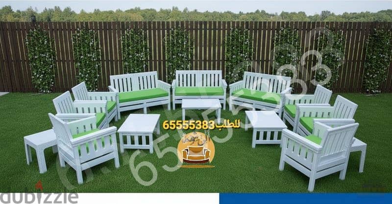جلسات التوب للحدائق صناعه اردني 2