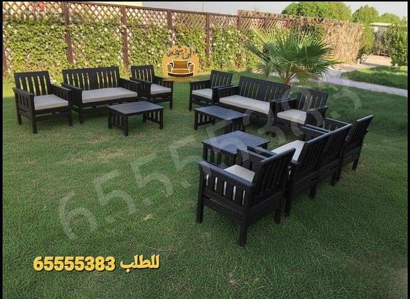 جلسات التوب للحدائق صناعه اردني 11
