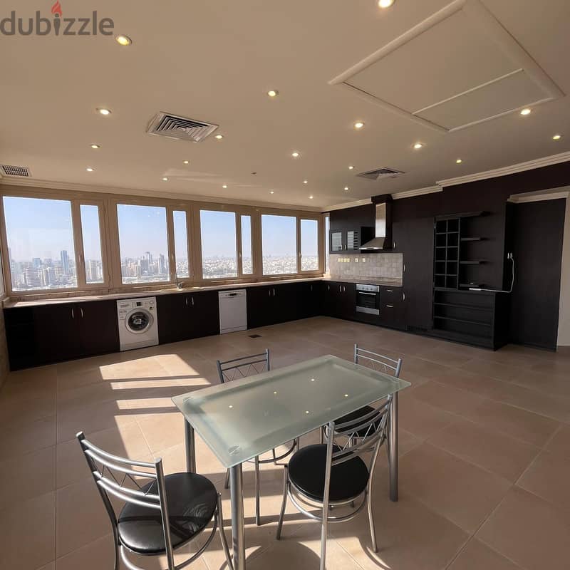 Full floor with sea view for rent in Al Shaab Al Bahri, Block 8. 5