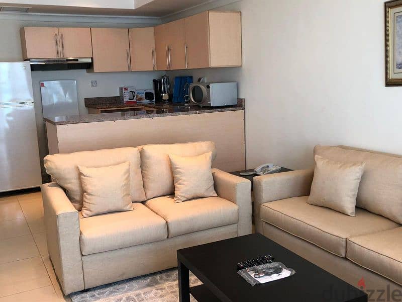Mahboula - Sea Vie Furnished 1 BR with Balcony 1