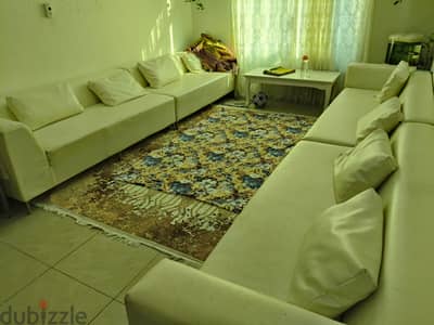 Leather sofa set (10 seater)