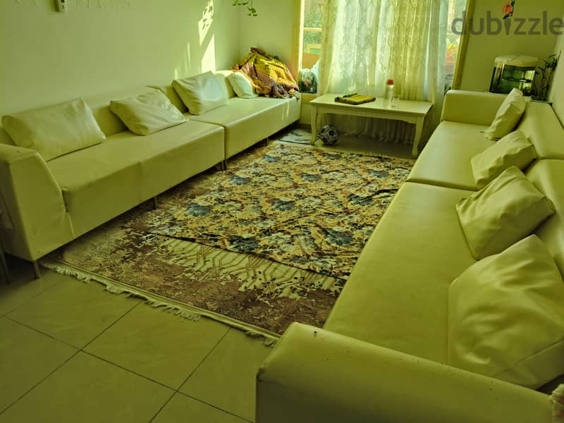 Leather sofa set (10 seater) 3