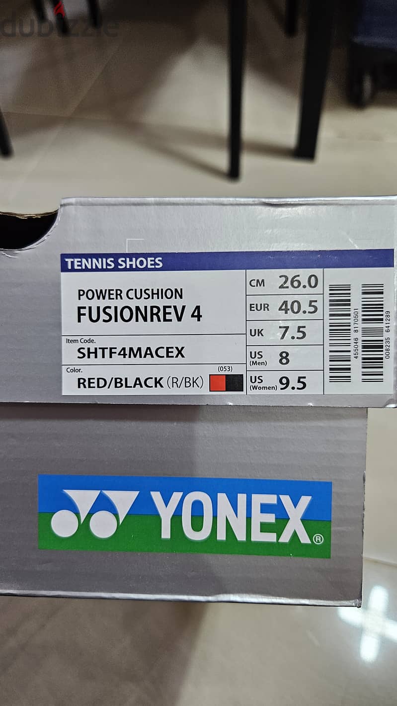 Yonex non marking badminton shoes EU 40.5 6
