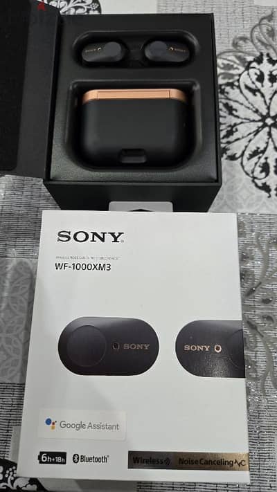 Sony wireless noise canceling stereo headset