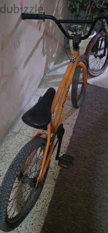 original dk bike with custom dk hubs 1
