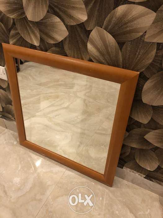 IKEA Mirror with wooden frame 0