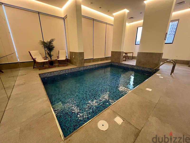 Salmiya -  Ultra Deluxe Semi Furnished 2 BR  with Maid room 3