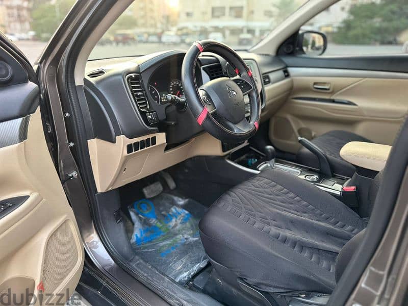 Mitsubishi Outlander 2017 Original Paint Company Serviced Less Driven 3