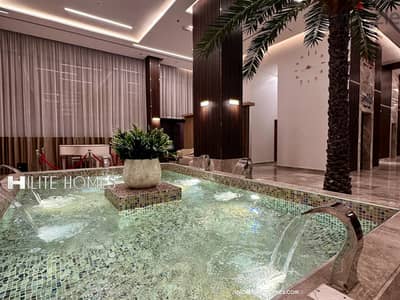 Two bedrooms semi furnished apartment with Terrace in Sabha Al Salem