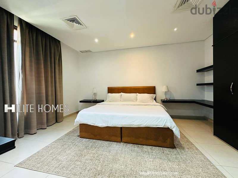 Two Master bedroom furnished apartment for rent in Mahboula 1