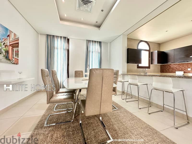 Two Master bedroom furnished apartment for rent in Mahboula 7