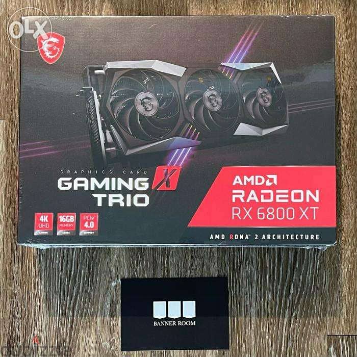 NEW MSI AMD Radeon RX 6800 XT Gaming X TRIO 1