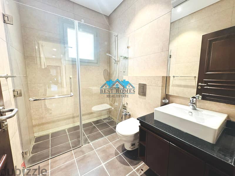 Four Bedrooms Floor Apartment with Balcony in Mishref 7
