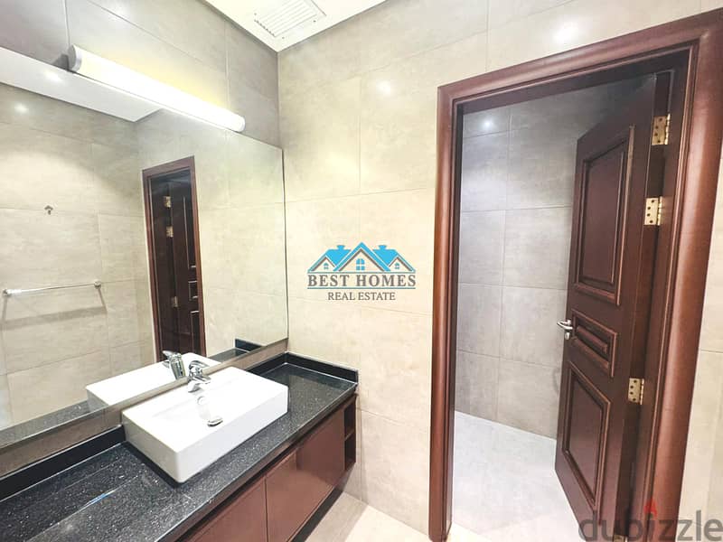 Four Bedrooms Floor Apartment with Balcony in Mishref 11