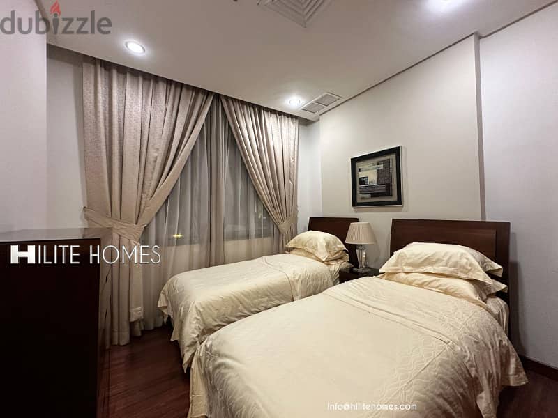 Two bedroom furnished apartment for rent in Sharq 6