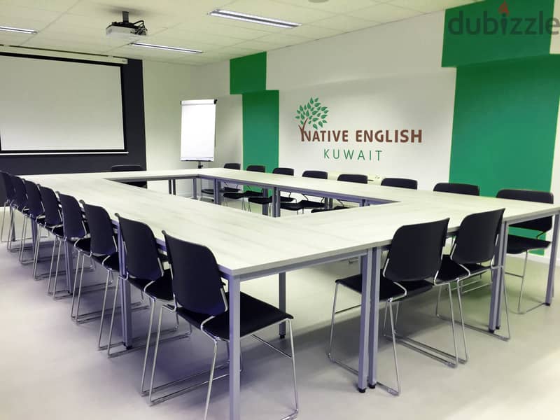 British and American native MA CELTA English teachers. 2
