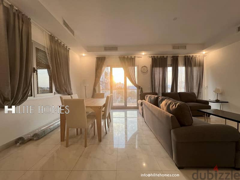 Beach front Floor available for rent in Abu al Hasaniya 1