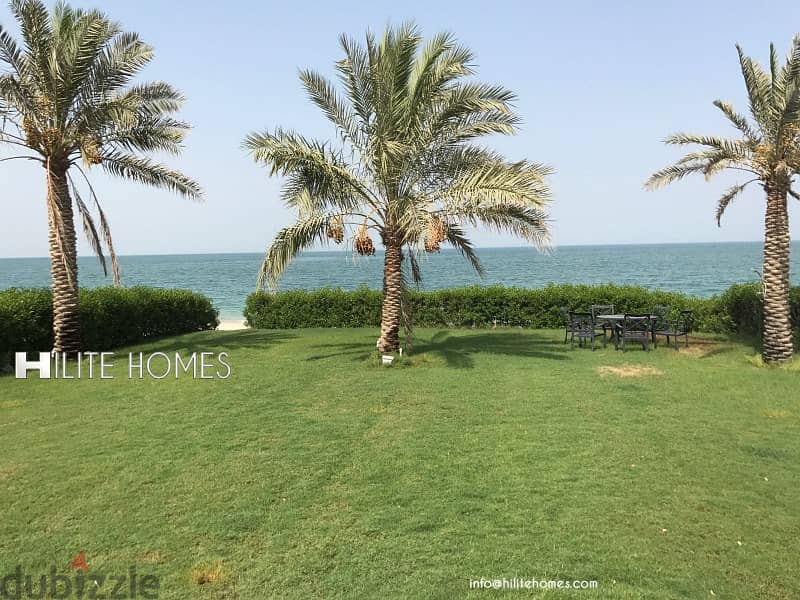 Beach front Floor available for rent in Abu al Hasaniya 7