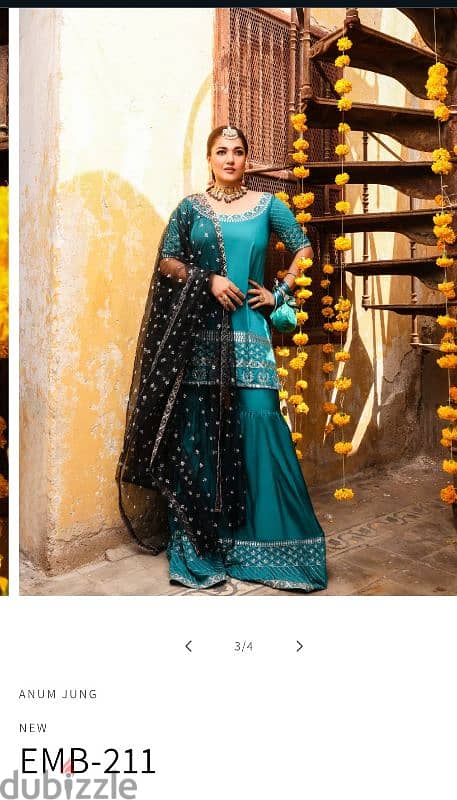 pakistani desiner dress 1