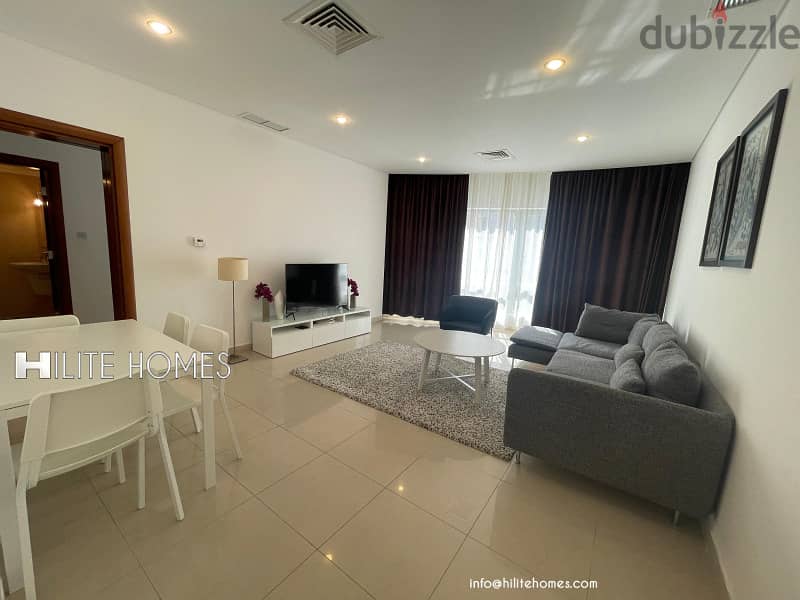 One bedroom apartment for rent close to marina beach, Salmiya 4