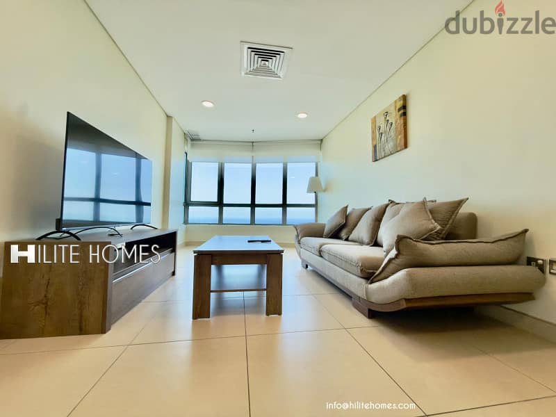 Three Bedroom Seaview Furnished Duplex for rent in Salmiya 7