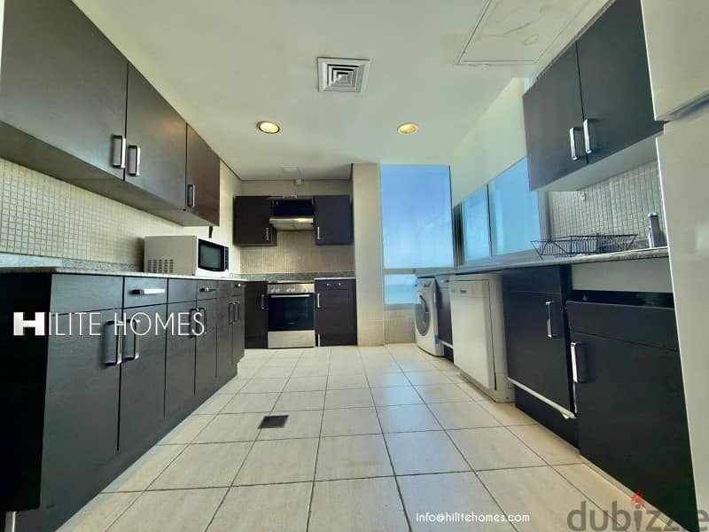 Three Bedroom Seaview Furnished Duplex for rent in Salmiya 5