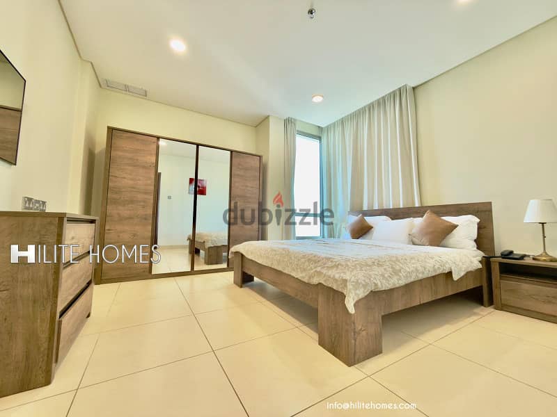 Three Bedroom Seaview Furnished Duplex for rent in Salmiya 9