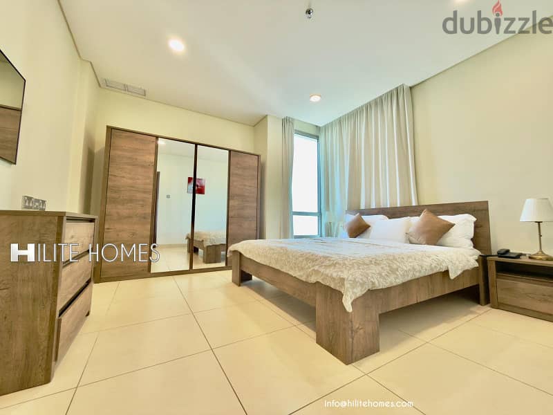 Three Bedroom Seaview Furnished Duplex for rent in Salmiya 9