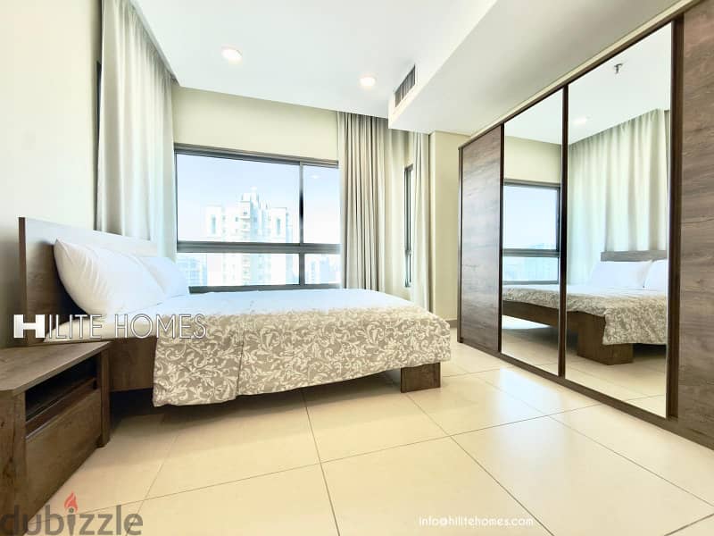 Three Bedroom Seaview Furnished Duplex for rent in Salmiya 12