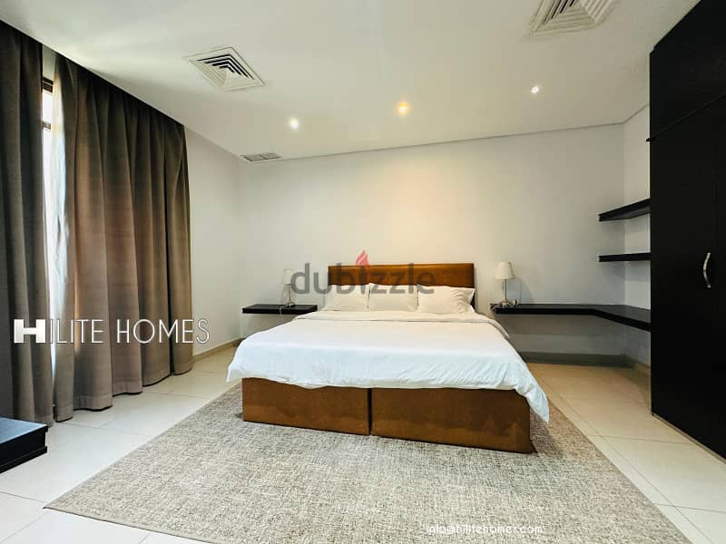 Two Master bedroom furnished apartment for rent in Mahboula 1