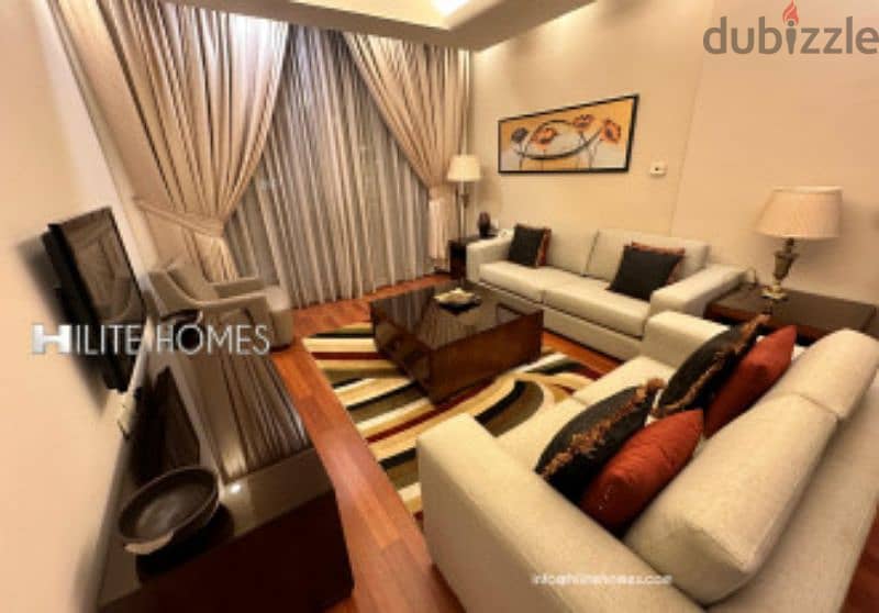 Stylish two-bedroom  semi furnished apartment in Sharq 2