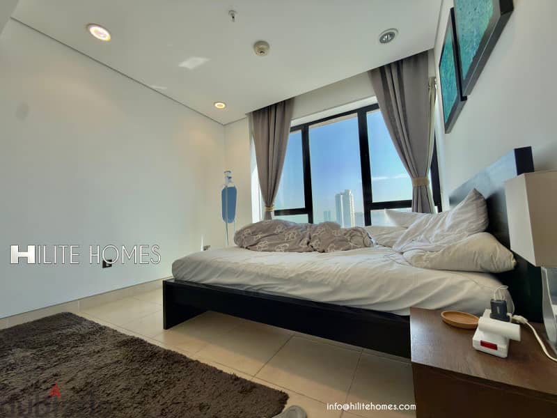 2 bedroom furnished apartment,with or without sea view in Bneid Al Qar 1