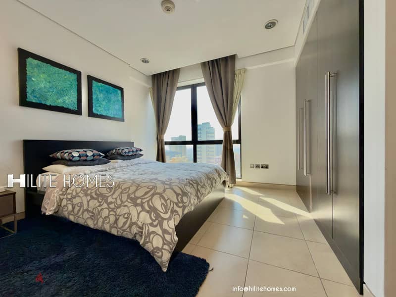 2 bedroom furnished apartment,with or without sea view in Bneid Al Qar 4