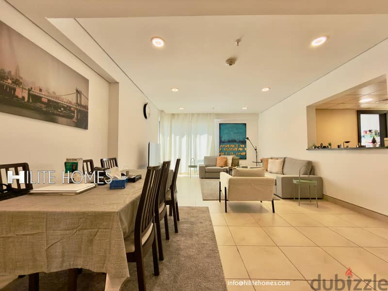 2 bedroom furnished apartment,with or without sea view in Bneid Al Qar 6