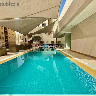 Sea View Semi-Furnished 3 Master Bedroom Apartment for Rent in Shaab,