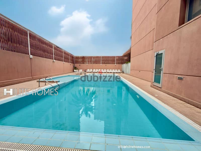 One bedroom furnished apartment for rent in Salmiya 11