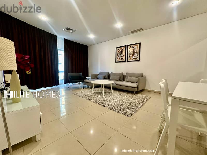 One bedroom furnished apartment for rent in Salmiya 12