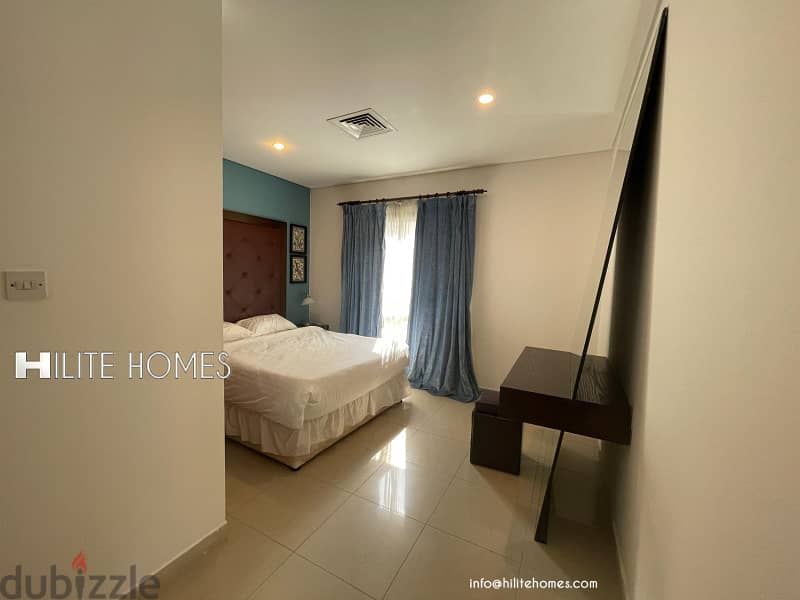One bedroom furnished apartment for rent in Salmiya 17