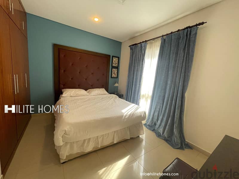 One bedroom furnished apartment for rent in Salmiya 19