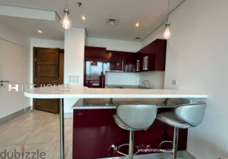 One-bedroom fully furnished apartment in Mangaf. 5