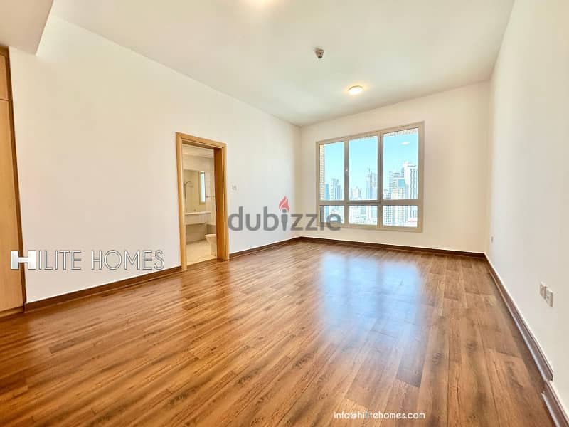 Three bedroom semi furnished apartment for rent, Bneid al qar 1
