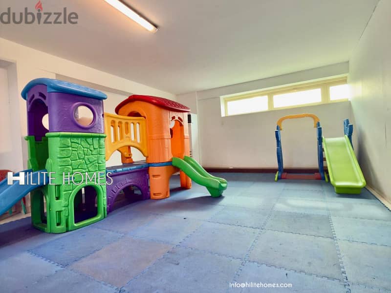 Three bedroom semi furnished apartment for rent, Bneid al qar 10