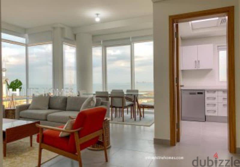 Semi furnished two bedroom apartment in Sharq 1