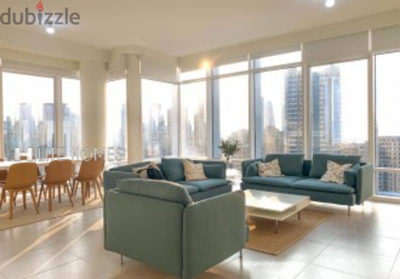 Semi furnished two bedroom apartment in Sharq 2