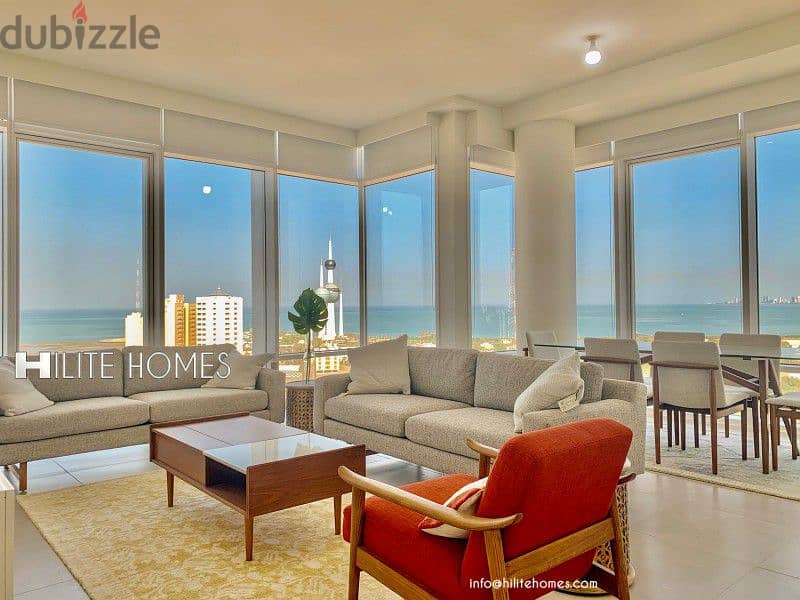 Semi furnished two bedroom apartment in Sharq 4