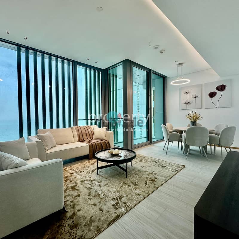 Brand New Three-Bedroom Sea View Apartment for Rent in Daiya, Kuwait 1